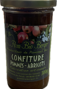 Confiture Pommes-Abricots 300g